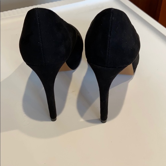 Black velvet heels size 8/38 H&M - Picture 4 of 5